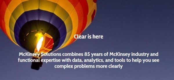 McKinsey Solutions McKinsey Solutions